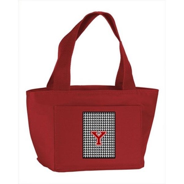 Carolines Treasures CJ1021-Y-RD-8808 Monogram Letter Y - Red Insulated Cooler Lunch Bag, Carolines Treasures, Mfr#: CJ1021-Y-RD-8808